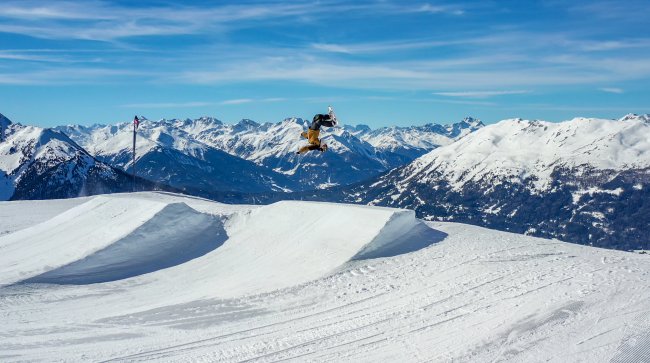 Skigebiet Hochzeiger im Pitztal Tirol